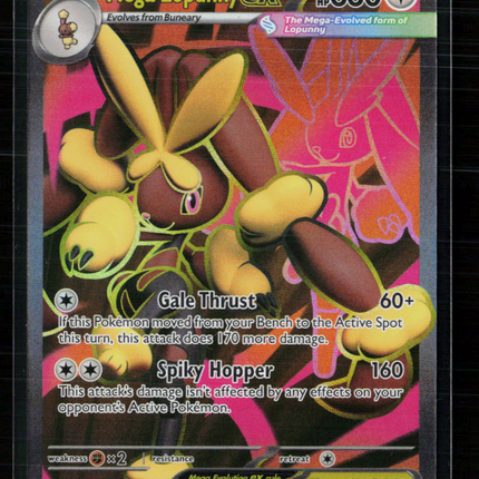 Pokemon 2025 Mega Evolution – Phantasmal Flames Mega Lopunny EX #115/94