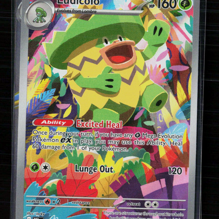 Pokemon 2025 Mega Evolution – Phantasmal Flames Ludicolo #95/94
