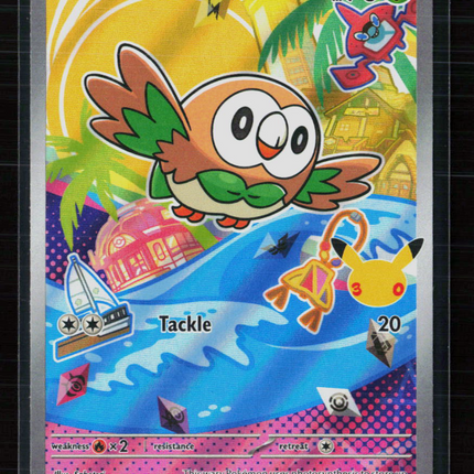 Pokemon 2025 First Partners Rowlet #043