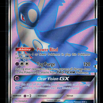 Pokemon 2019 Unified Minds Latios GX FA #223/236