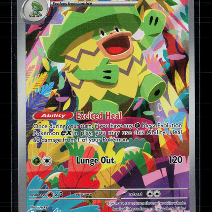 Pokemon 2025 Mega Evolution – Phantasmal Flames Ludicolo #95/94