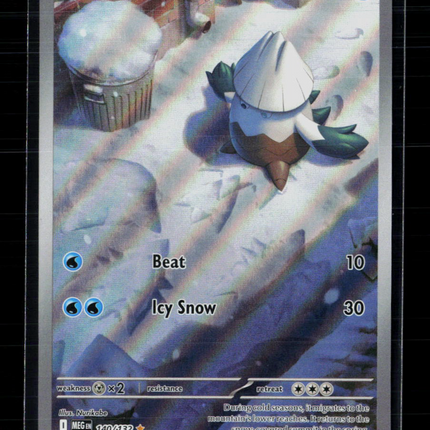 Pokemon 2025 Mega Evolution Snover #140/132