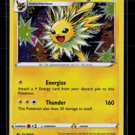 Pokemon 2021 Sword & Shield Promo Jolteon #SWSH094