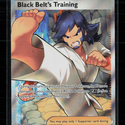 Pokemon 2026 Ascended Heroes Black Belt's Training SR FA #255/217