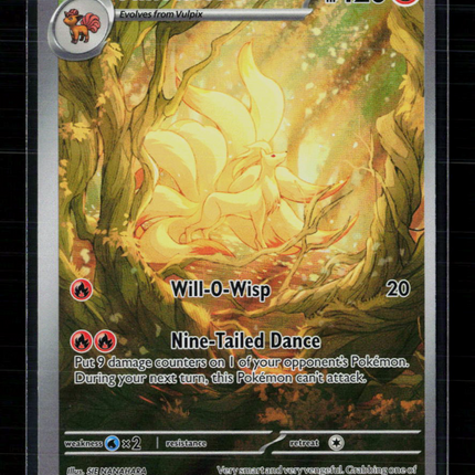Pokemon 2023 Obsidian Flames Ninetales #199/197