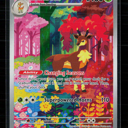 Pokemon 2024 Temporal Forces Sawsbuck #166/162