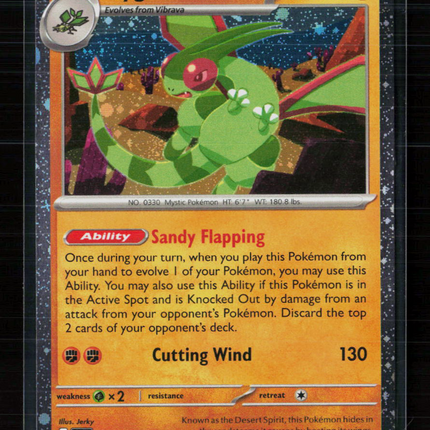 Pokemon 2025 Prismatic Evolutions Flygon #53/94
