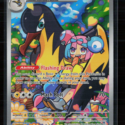 Pokemon 2025 Journey Together Iono's Kilowattrel #163/159