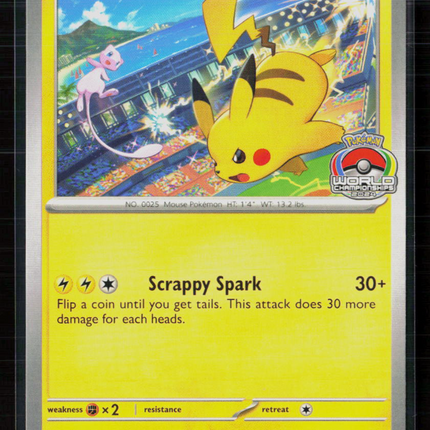 Pokemon 2024 Scarlet & Violet Promos Pikachu #SVP EN 190