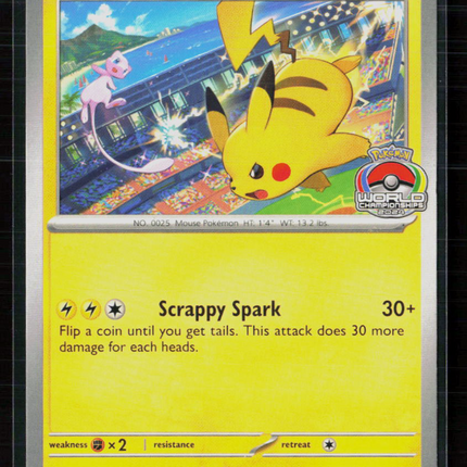 Pokemon 2024 Scarlet & Violet Promos Pikachu #SVP EN 190