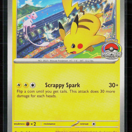 Pokemon 2024 Scarlet & Violet Promos Pikachu #SVP EN 190