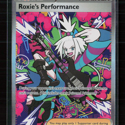 Pokemon 2026 Mega Evolution – Chaos Rising Roxie's Performance SAR #121/86
