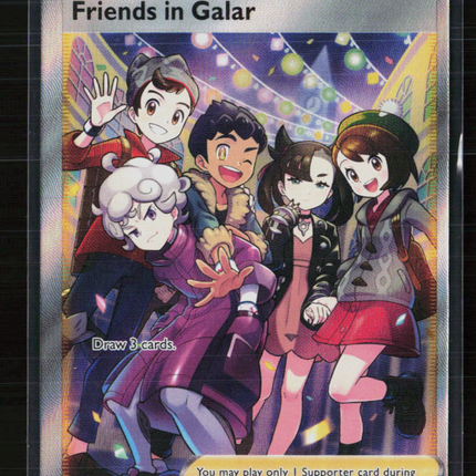 Pokemon 2022 Silver Tempest Friends In Galar FA #TG23/TG30