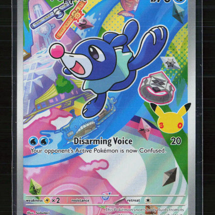 Pokemon 2026 First Partners Popplio #MEP EN 045