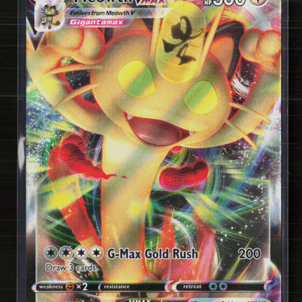 Pokemon 2020 Sword & Shield Meowth VMAX #SWSH005