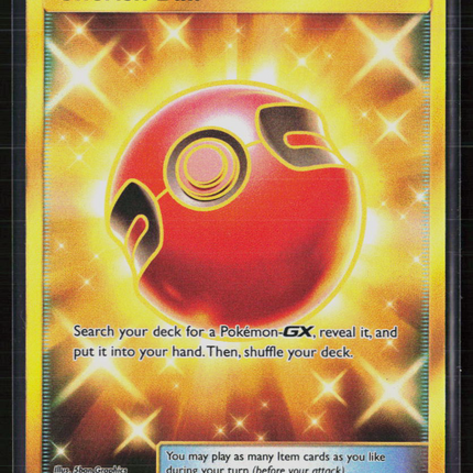 Pokemon 2019 Cosmic Eclipse Cherish Ball SR FA #250/236