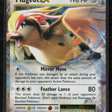 Pokemon 2016 Evolutions Pidgeot EX #64/108