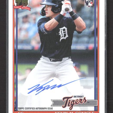 2026 Topps Baseball Kevin McGonigle #91B2-KMC RC Auto