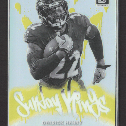 2025 Panini Donruss Optic Sunday Kings Derrick Henry #18