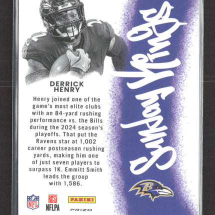 2025 Panini Donruss Optic Sunday Kings Derrick Henry #18