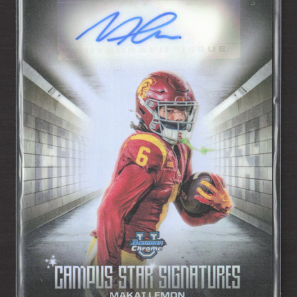 2025 Bowman University Chrome Campus Star Signatures Makai Lemon #CSS-ML Auto