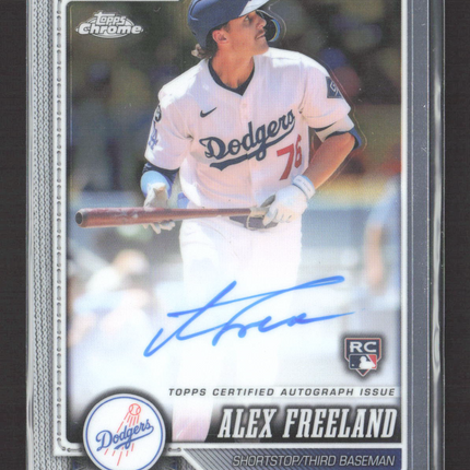 2026 Topps Chrome Alex Freeland #RA-AF RC Auto