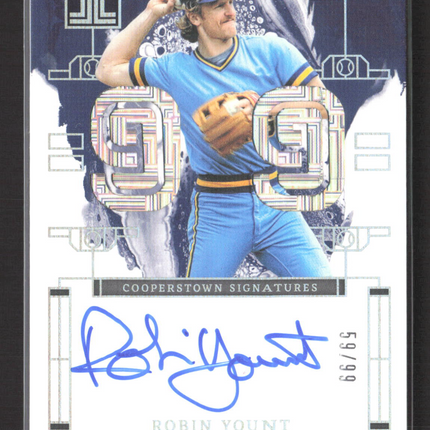 2024 Panini Impeccable Baseball Robin Yount #ICS-RY 59/99 Auto