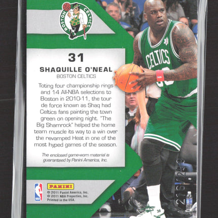 2010 Totally Certified Fabric of the Game Shaquille O'Neal #31 /299 Jersey