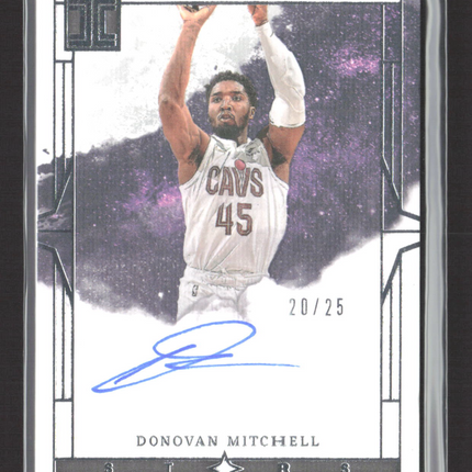 2024 Panini Impeccable Impeccable Stars Donovan Mitchell #ISS-DON 20/25 Auto