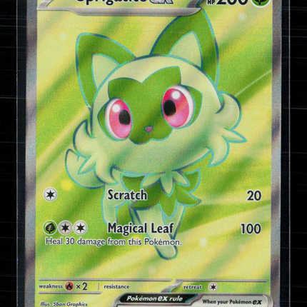 Pokemon 2026 Mega Evolution – Ascended Heroes Sprigatito EX UR #251/217