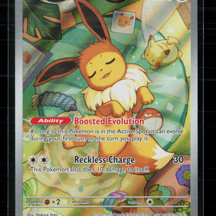 Pokemon 2025 Scarlet & Violet Prismatic Evolutions Eevee #SVP EN 173