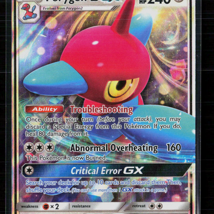 Pokemon 2019 Hidden Fates Porygon-Z GX #SM216