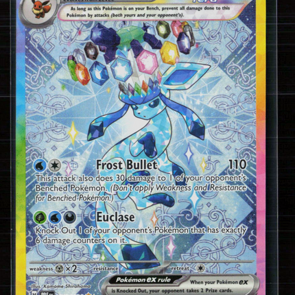 Pokemon 2025 Prismatic Evolutions Glaceon EX SAR #150/131