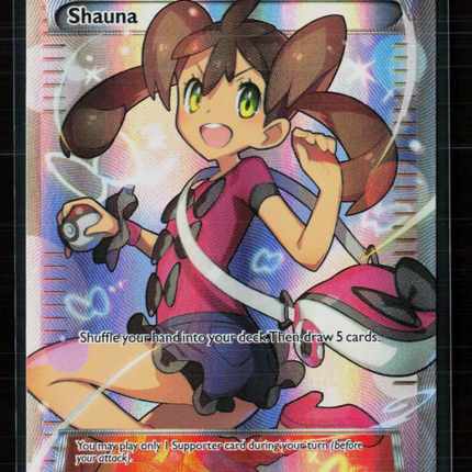 Pokemon 2017 Fates Collide Shauna FA #111a/124
