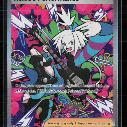 Pokemon 2026 Mega Evolution – Chaos Rising Roxie's Performance SAR #121/86