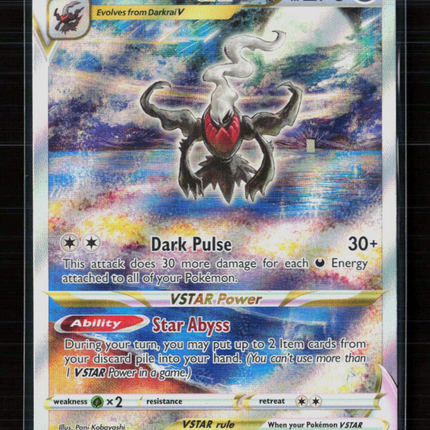 Pokemon 2023 Crown Zenith Darkrai VSTAR SAR #GG50/GG70