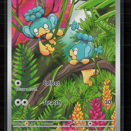 Pokemon 2025 Scarlet & Violet Black Bolt Panpour #101/86