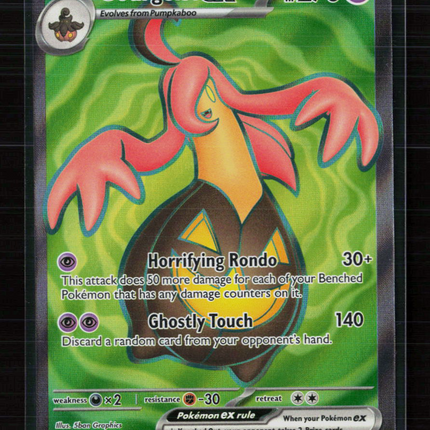 Pokemon 2026 Mega Evolution – Chaos Rising Gourgeist EX #102/86