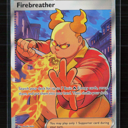 Pokemon 2025 Mega Evolution – Phantasmal Flames Firebreather FA #119/94