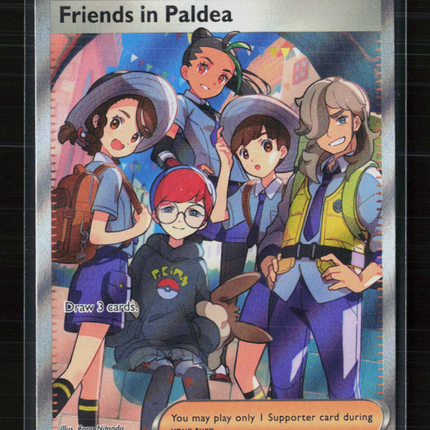 Pokemon 2025 Prismatic Evolutions Friends In Paldea FA #137/131