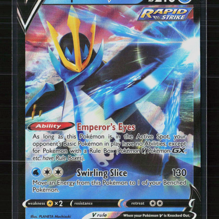 Pokemon 2021 Sword & Shield Empoleon V FA #SWSH108