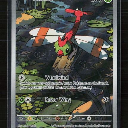 Pokemon 2025 Scarlet & Violet Black Bolt Yanma #183/182