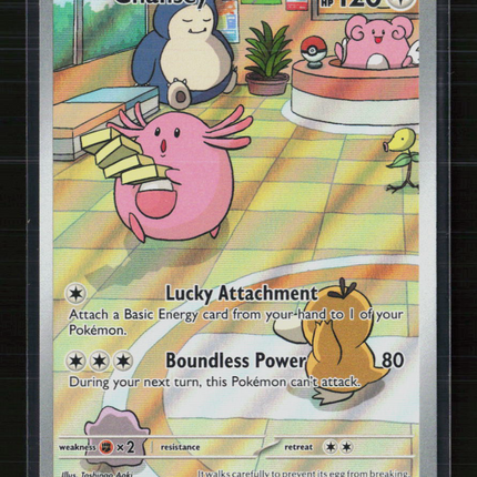 Pokemon 2024 Twilight Masquerade Chansey #187/167