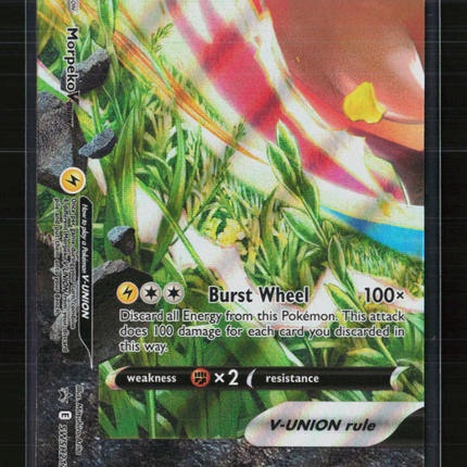 Pokemon 2022 Sword & Shield Morpeko V-Union FA #SWSH217