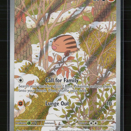 Pokemon 2025 Scarlet & Violet Journey Together Swinub #165/159