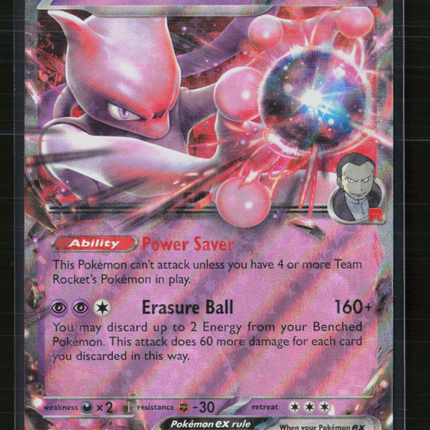Pokemon 2026 Mega Evolution – Ascended Heroes Team Rocket's Mewtwo EX RR #79/217