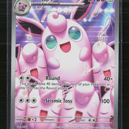 Pokemon 2025 Scarlet & Violet Phantasmal Flames Wigglytuff #105/94
