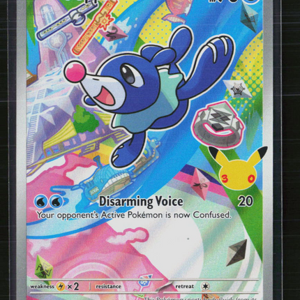 Pokemon 2025 First Partners Popplio #MEP EN 045