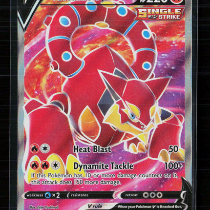 Pokemon 2021 Chilling Reign Volcanion V #162/198