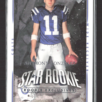 2007 Upper Deck Star Rookie Rookie Exclusives Anthony Gonzalez #292